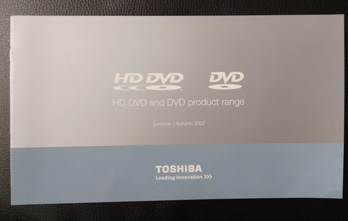 Toshiba 2007 dvd - toshiba, product