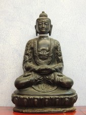  STATUA ORIENTALE BRONZO