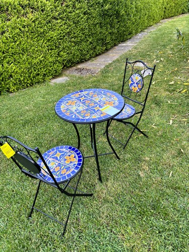 Set tavolo tondo mosaico - set,