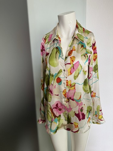 Camicia look raso - , zara