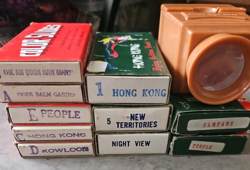 Vintage hong kong slide - vintage,
