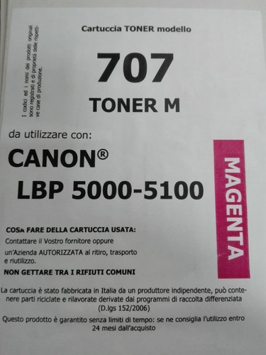 Toner 707 compatibile - compatibile, con