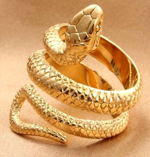 Anello serpente gotico