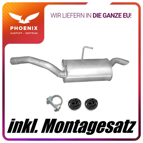 Silenziatore scarico fiat - silenziatore,