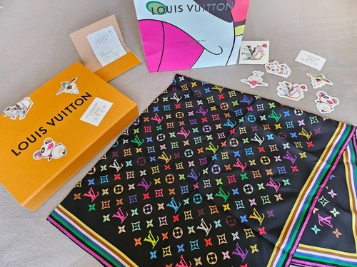 Foulard seta louis vuitton - seta,