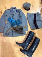 Uniforme completa-STen 48 fanteria Pinerolo-cappello-divisa-cintura-stivali-IIGM