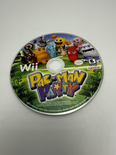 Pac man party wii solo - pac-man,