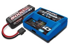 Traxxas TRX2996G Power Pacco Ez-Peak Live Caricabatteria + 1x Id Lipo Akku 14,8V