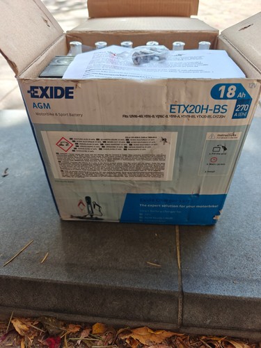 Exide batteria etx20h - exide,