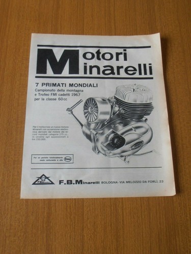 1968 motori minarelli - 1968,