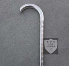 Bastone tattico barra alluminio massiccio su misura - finitura tutto naturale - bellissimo!