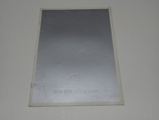 BMW 2000 CS/C AUTOMATIC DEPLINAT BROCHURE PROSPEKT (Z9)