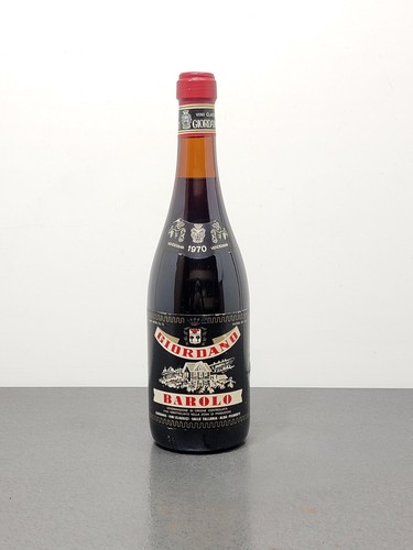 Barolo giordano 1970 vino - barolo,