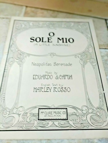 Sole mio - sole, (un