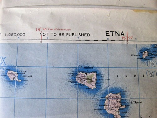 Cartina geografica militare - ,