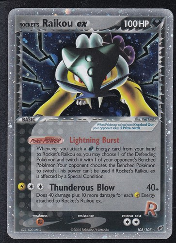 Pokemon rocket raikou ex - pokemon,