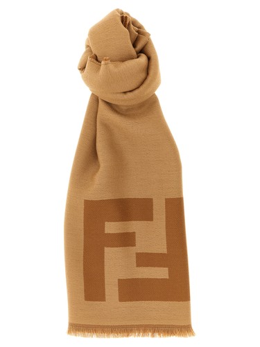 Fendi brown virgin - brown, wool