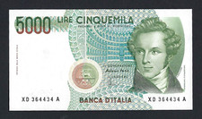 REPUBBLICA ITALIANA 5000 LIRE