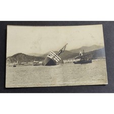 Cartolina Riva - Trigoso - Varo della Nave Principessa Jolanda