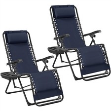 Set di 2 Sedie a Sdraio