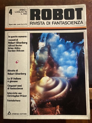 Robot rivista fantascienza - rivista,