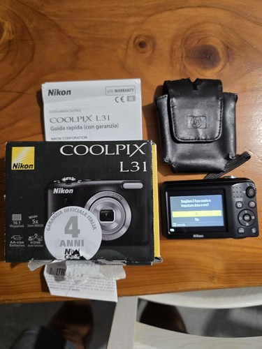 Nikon coolpix l31 compatta - l31,