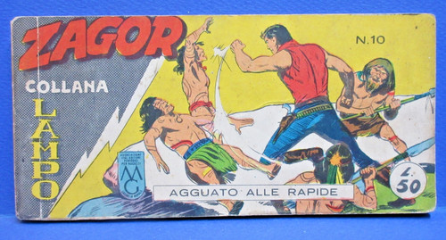 Zagor striscia collana lampo - zagor,