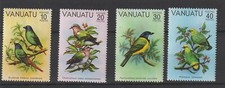 VANUATU  1981 FAUNA UCCELLI 4 VAL MNH MF96486