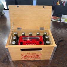 Radio sveglia cassa in legno