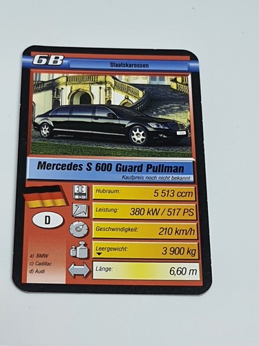 Mercedes 600 guard pullman - 600,