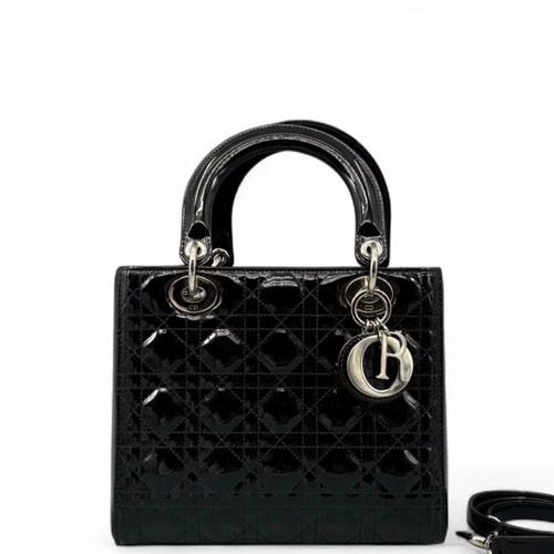 Dior medium lady - medium, black