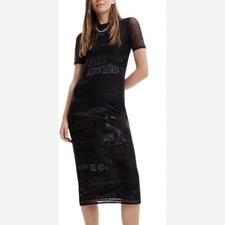 Desigual Knit T-Shirt Dress M
