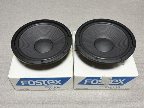Coppia woofer fostex fw305 - coppia,