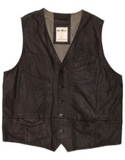 Gilet uomo VINTAGE in pelle