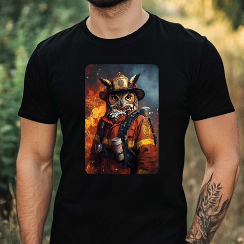Shirt uomo gufo - uomo, come