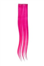 Larghezza Extension 2 Clips Ciocca Extension Capelli Lisci Ombre 45cm Rosa
