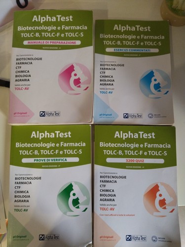 Alpha test biotecnologie - test, e
