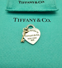 Ciondolo Ciondolo Return to Tiffany & Co. Cuore Argento e Etichetta RUBEDO SOLO