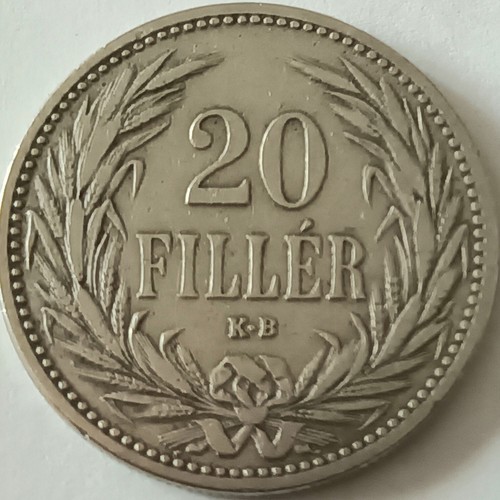 Ungheria moneta filler 1898 - moneta, 20