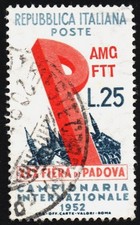 TRIESTE ZONA A AMG-FTT 1952 -