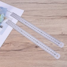 10pcs 30cm in acciaio inossidabile Stilly per ufficio scolastico (argento)