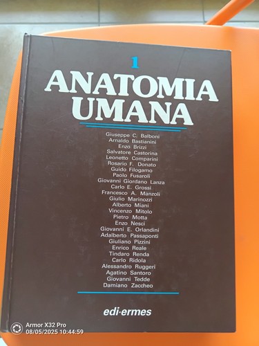 Libro anatomia umana balboni - libro, umana"