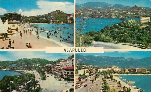 Cartolina acapulco cuatro - acapulco,