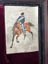 CALENDARIO STORICO ISTITUZIONALE CARABINIERI 1981 RARITA'