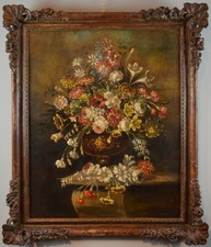 Grande Dipinto antico Natura