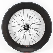 700C Ingranaggio Fisso Ruota Bici da Strada 3K UD 12K Full Fibra di Carbonio Bicicletta Ruote Set Cerchio