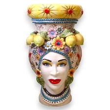 Pouf Testa Di Moro Caltagirone