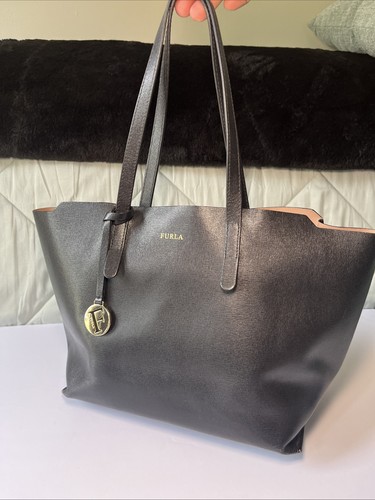 Furla sally black logo - furla,