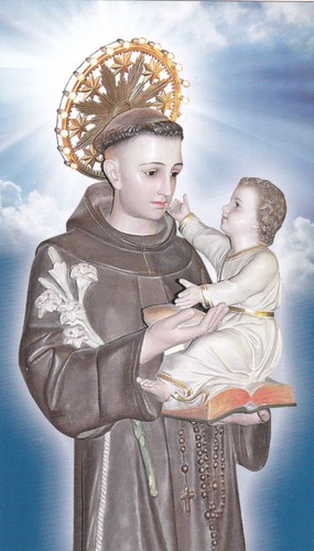 Santino antonio da padova - santino, s.