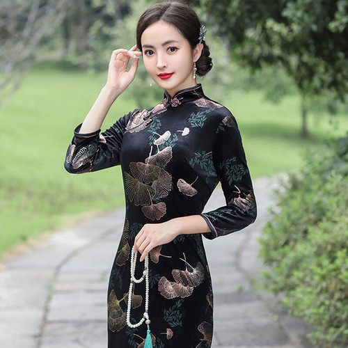 Tradizionale cheongsam donna - tradizionale,